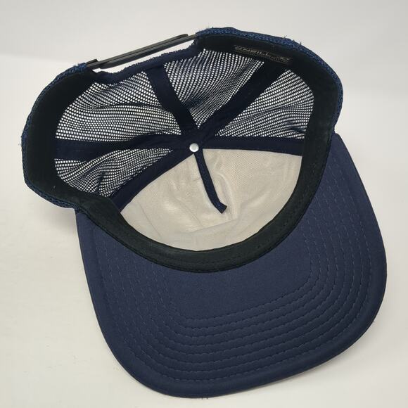 O'Neill Est. 1952 Snapback Trucker Hat Blue One Size Adjustable Mesh Back - Picture 7 of 9
